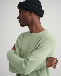 Alpaca Blend Crew Neck Sweater