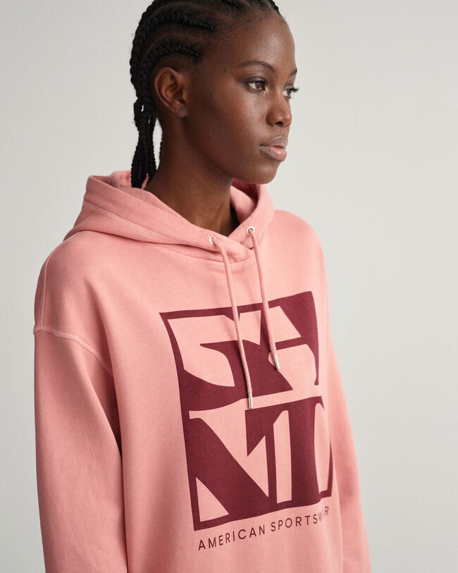 Quadrat Logo Hoodie