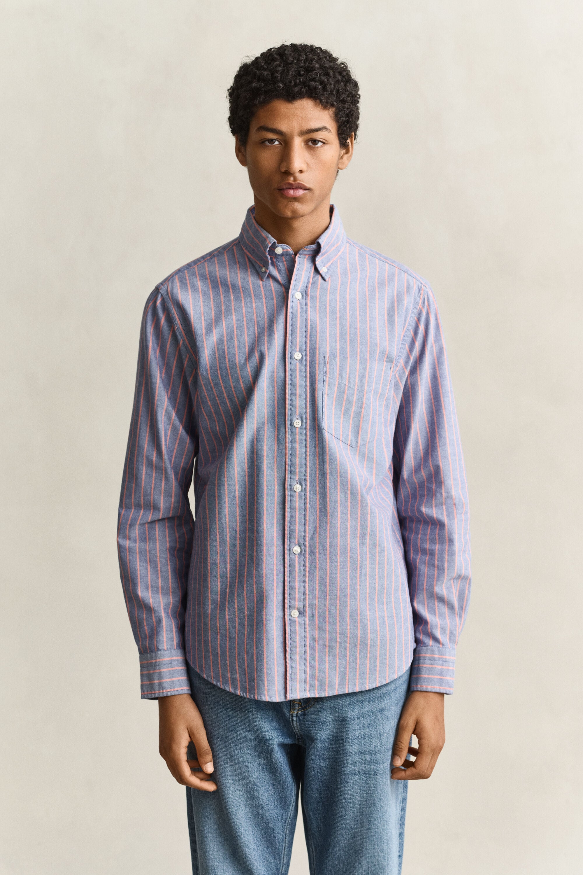 Striped Classic Oxford Shirt