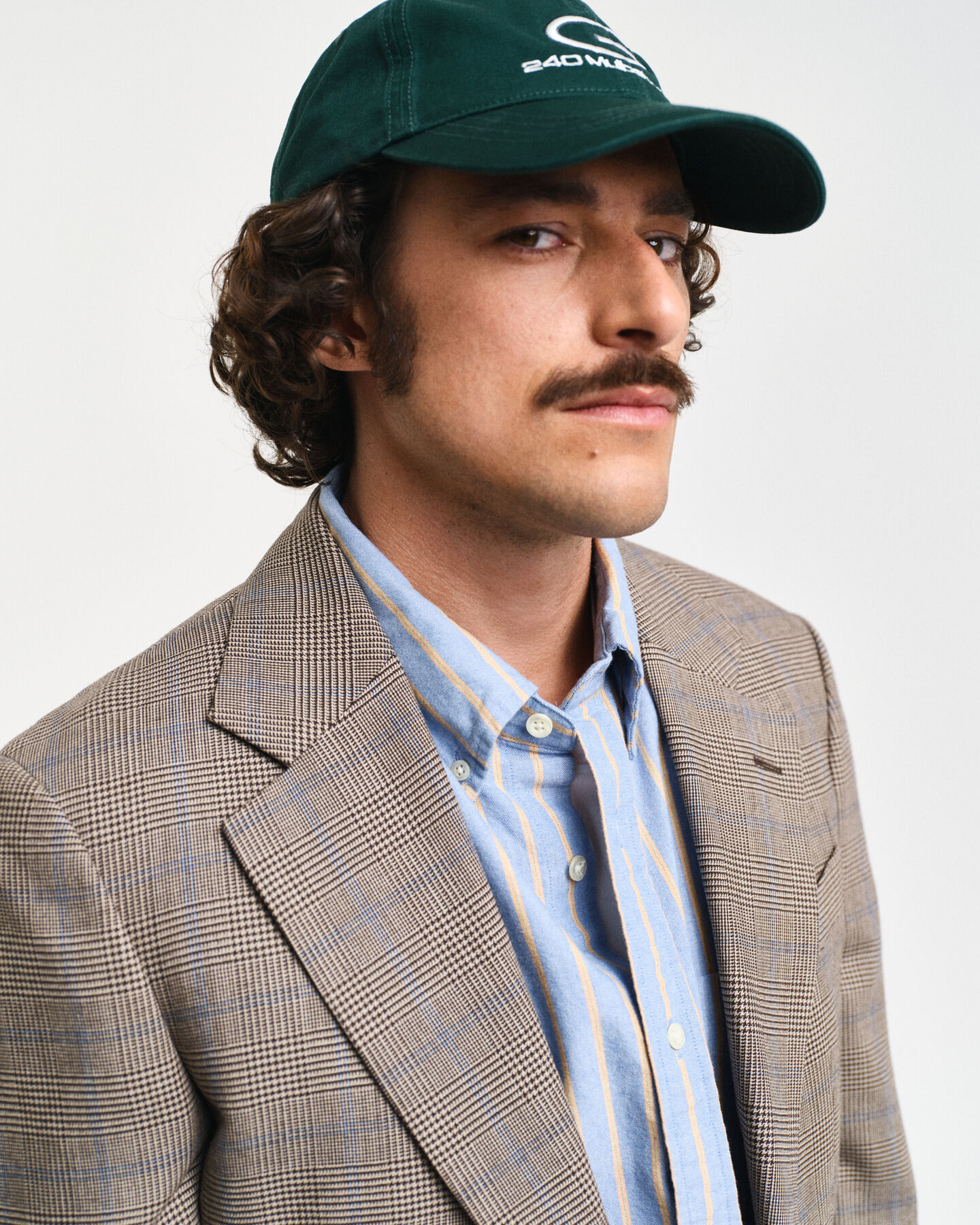 Regular Fit Glen Check Blazer