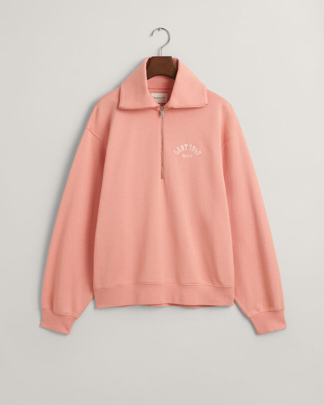 GANT Arch Graphic Half Zip Sweatshirt