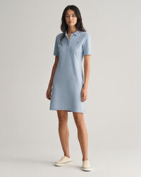 Shield Piqué Polo Dress