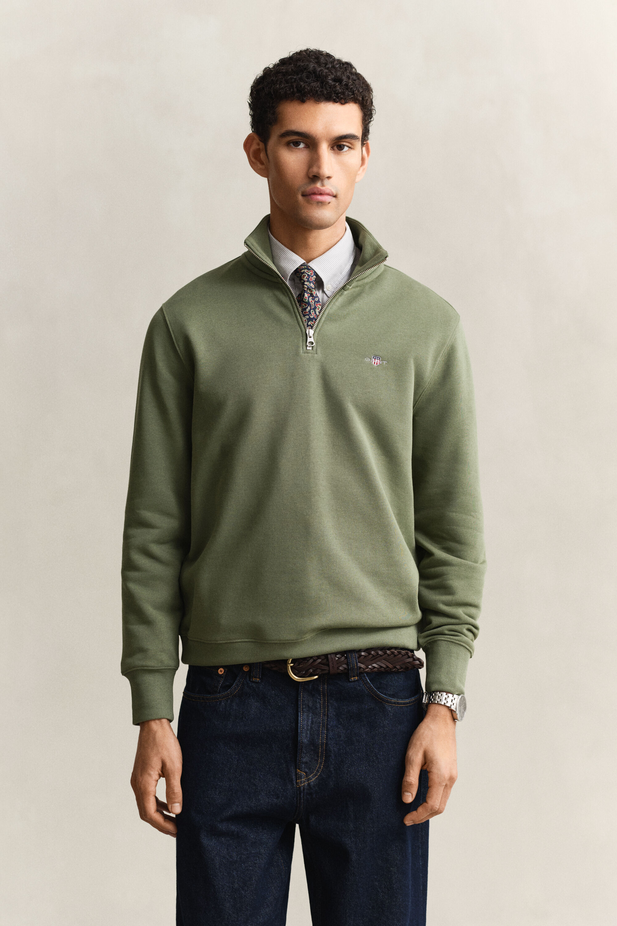 Shield Half-Zip Sweatshirt