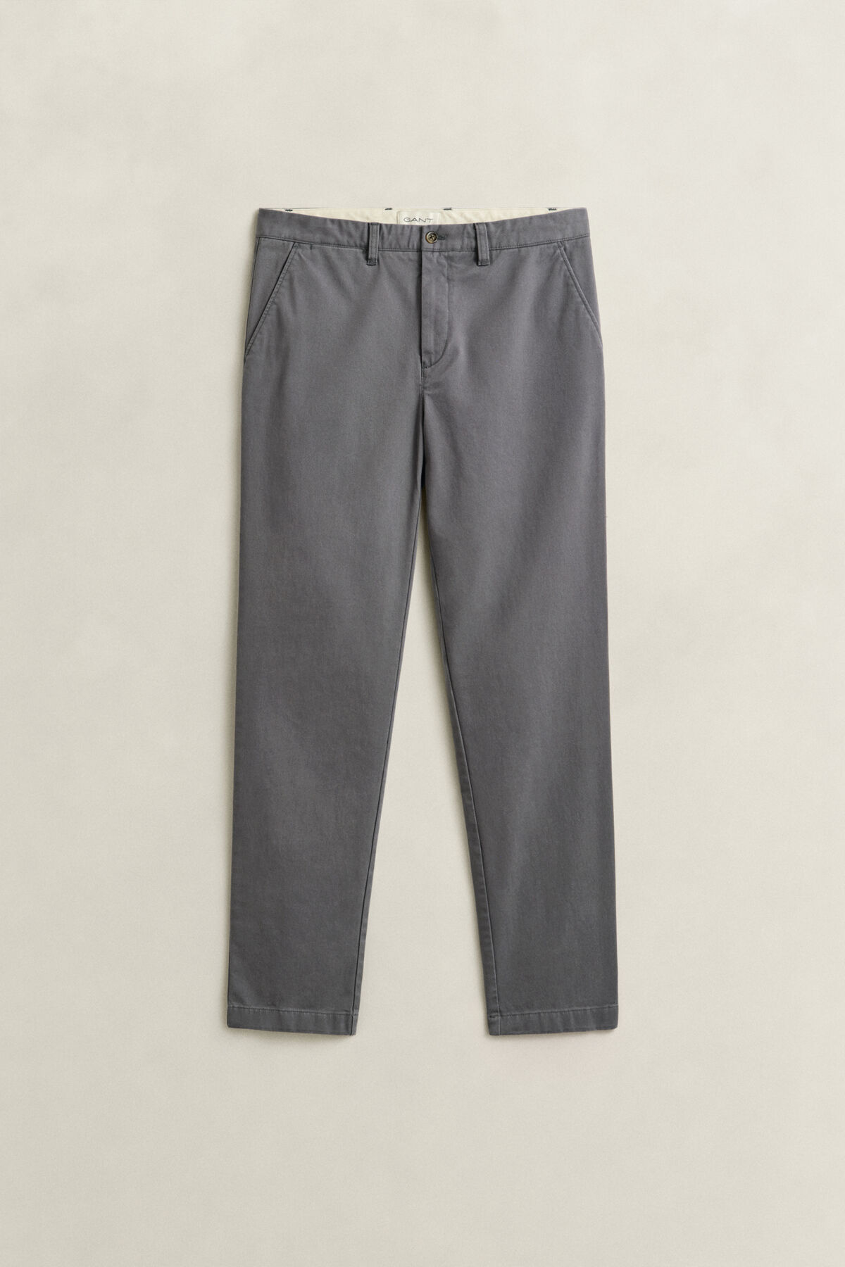 Slim Fit Comfort Chinos — DUSKY ANTHRACITE