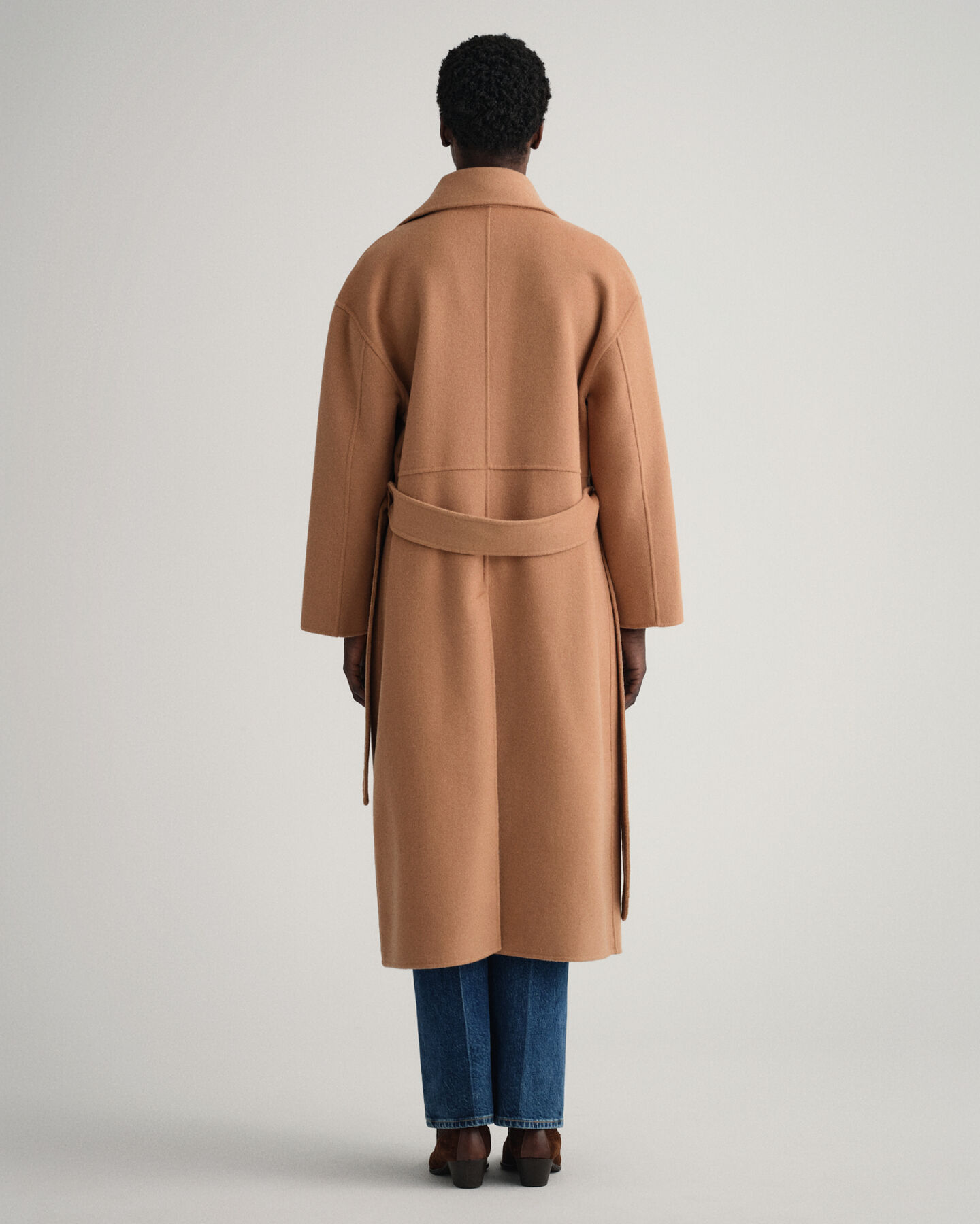 Handstitched Belted Coat