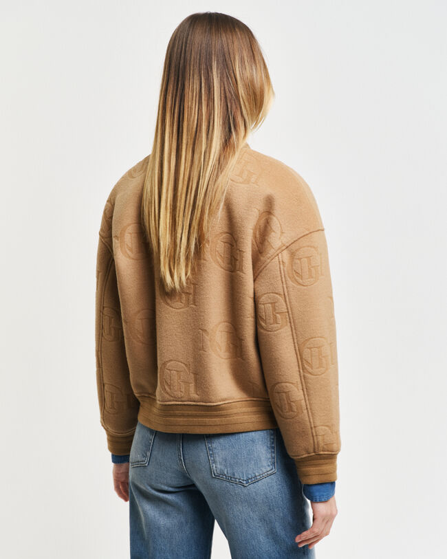 Jacquard Varsity Jacket