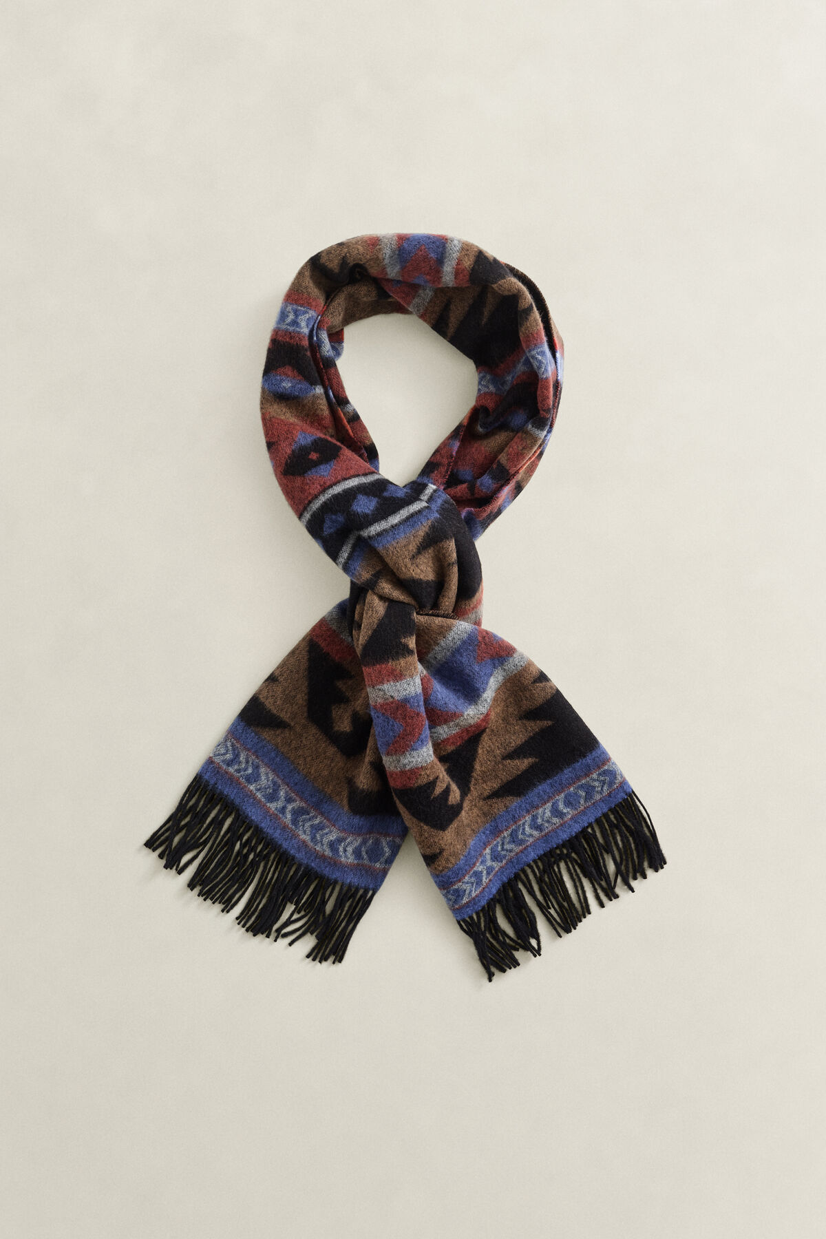 Geometric Scarf — MULTICOLOR