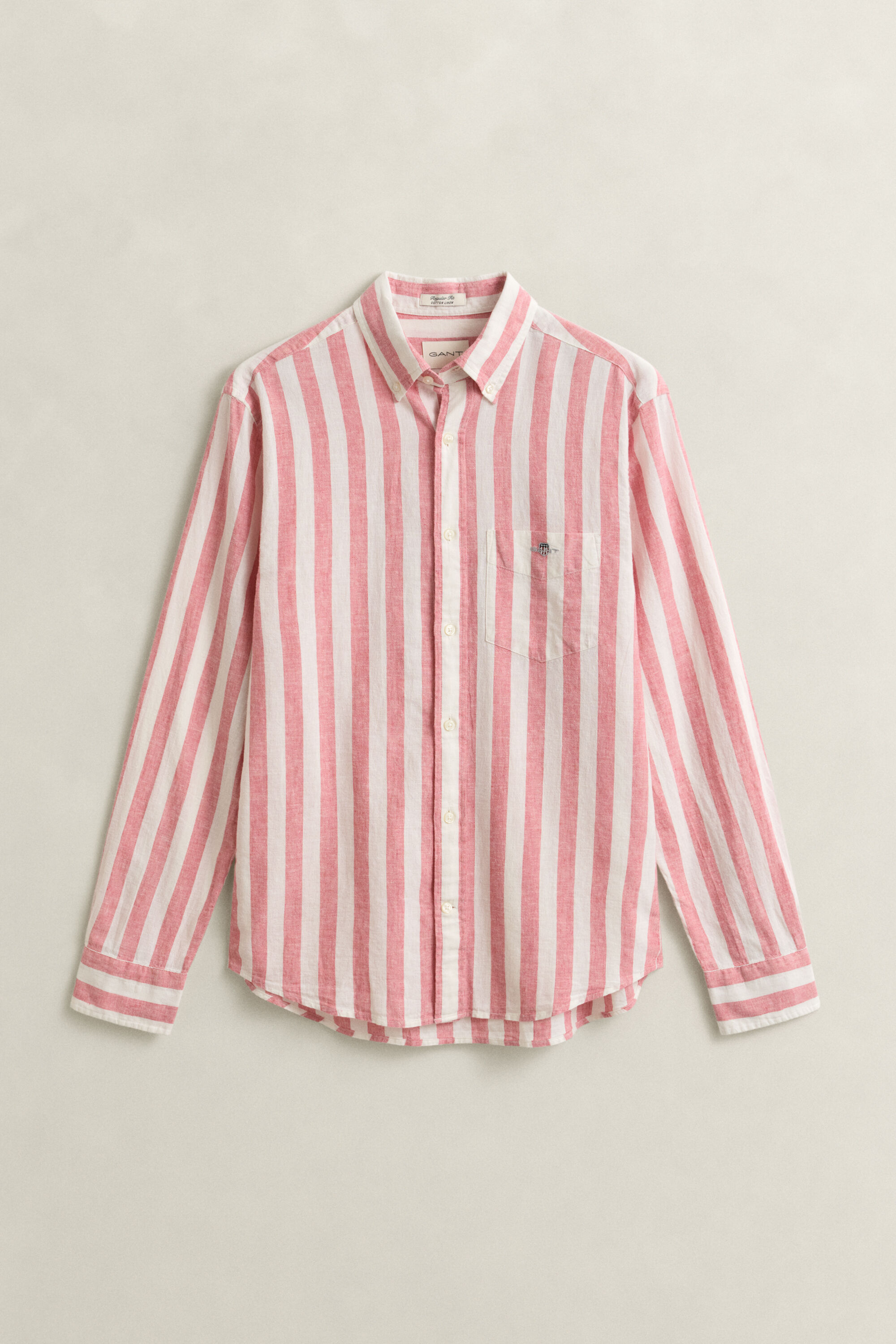 Striped Linen Blend Shirt
