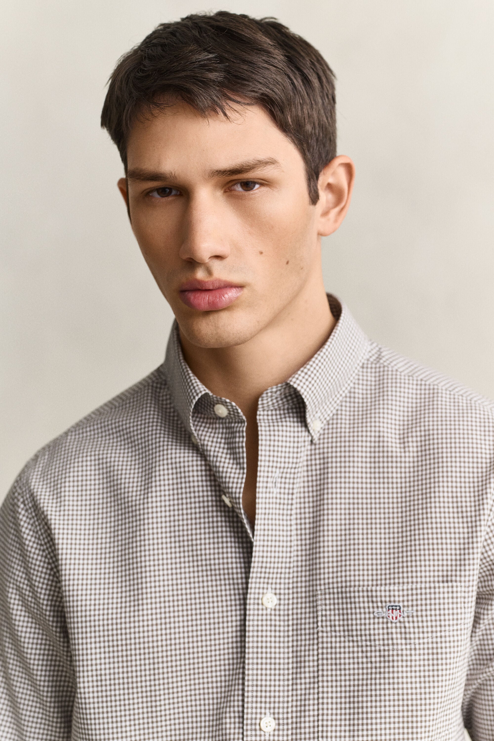 Gingham Classic Poplin Shirt