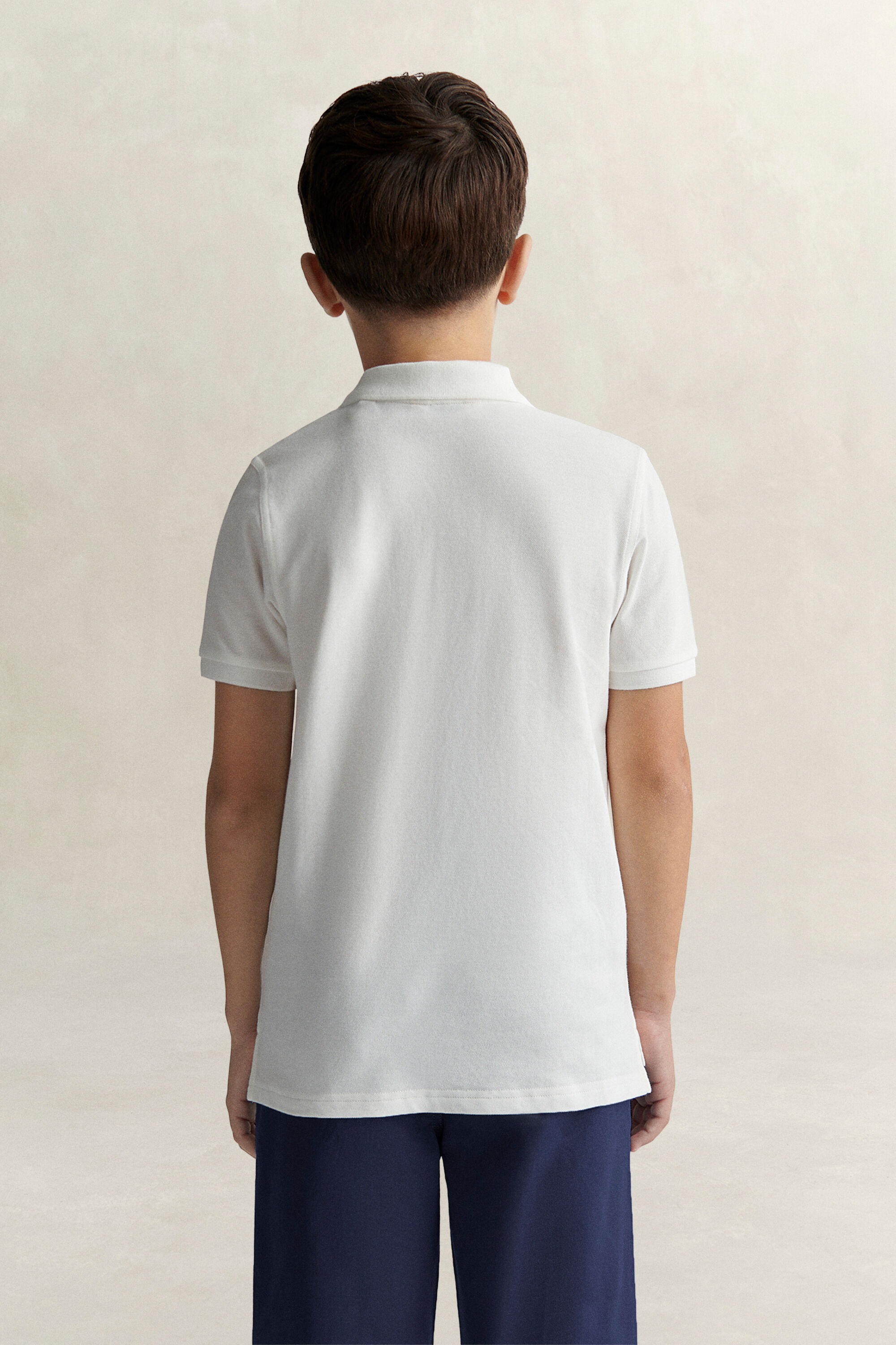 Teens Shield Piqué Polo Shirt