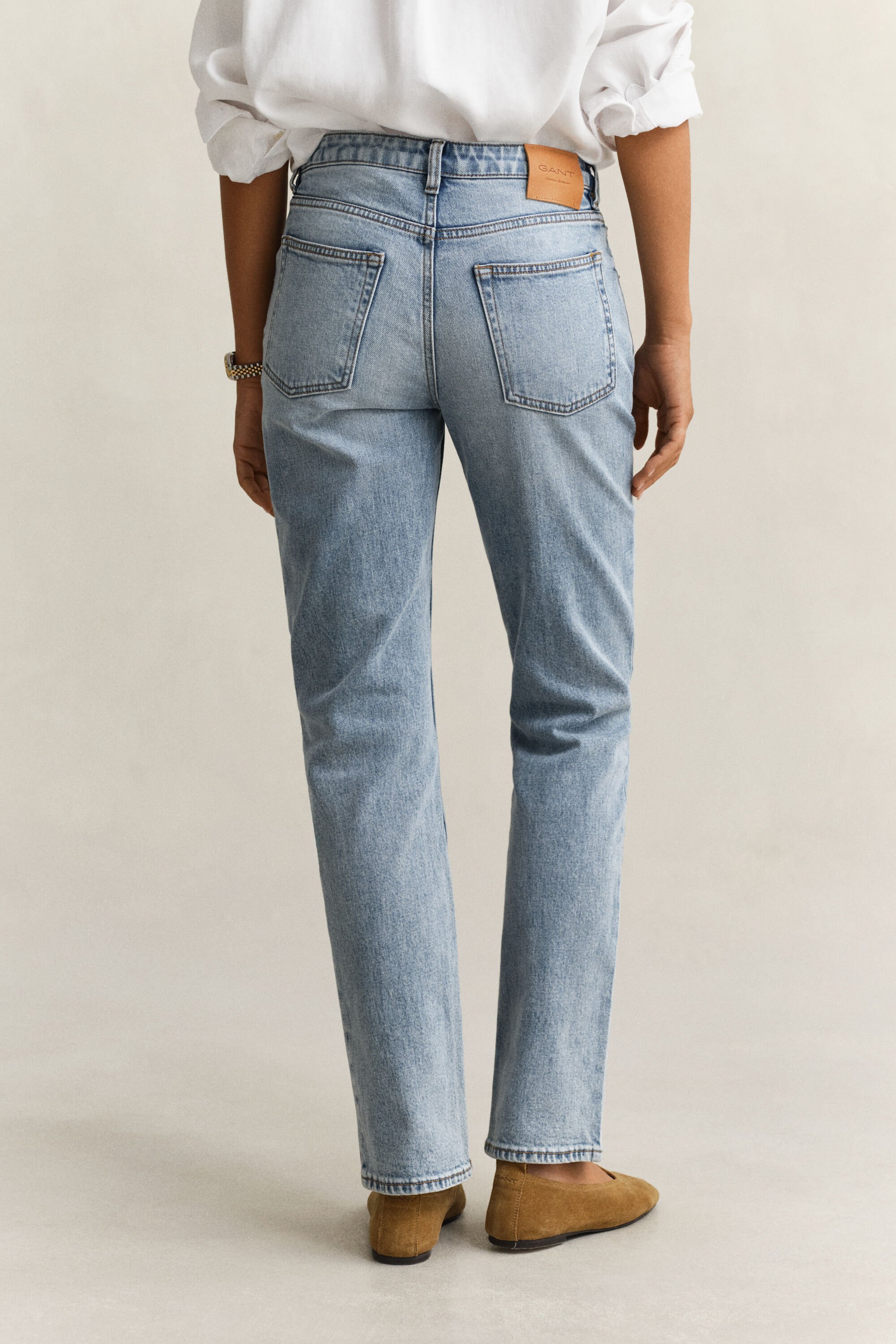 Straight Leg Stretch Jeans