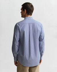 Regular Fit Classic Striped Poplin Shirt