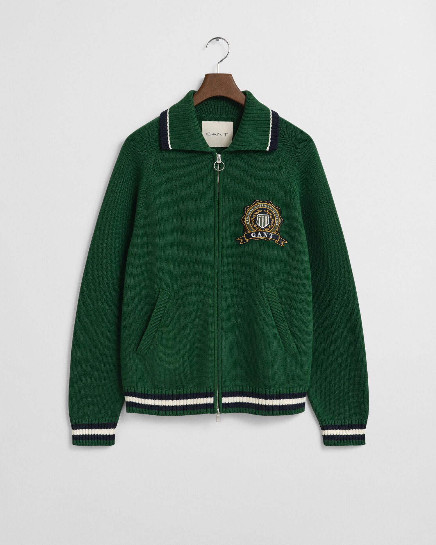 GANT 1949 Graphic Zipped Cardigan