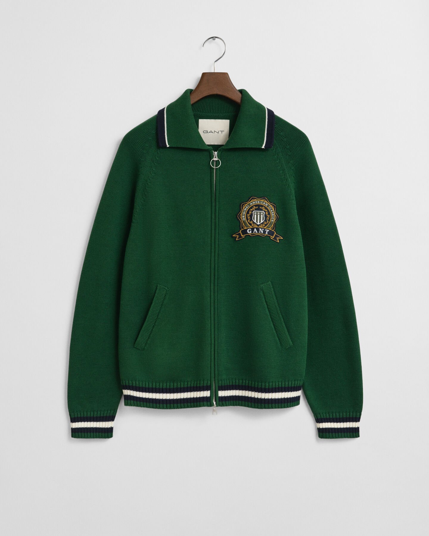 GANT 1949 Graphic Zipped Cardigan