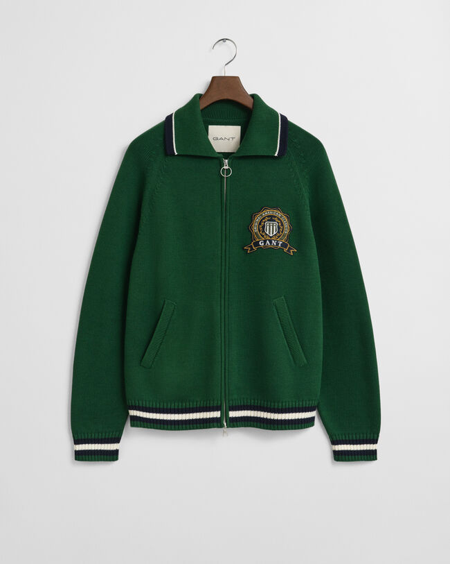 GANT 1949 Graphic Zipped Cardigan