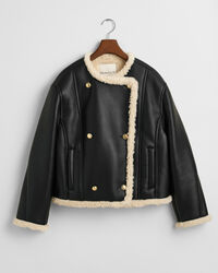 Faux Shearling Short Jacket