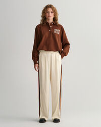 Relaxed Fit Striped Pull-On Pants