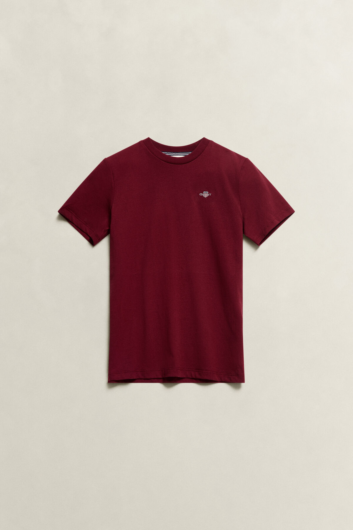 Teens Shield T-Shirt — PLUMPED RED