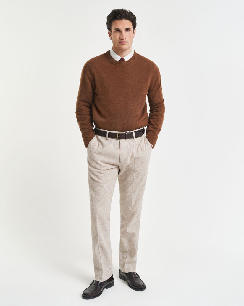 Slim Fit Donegal Suit Pants