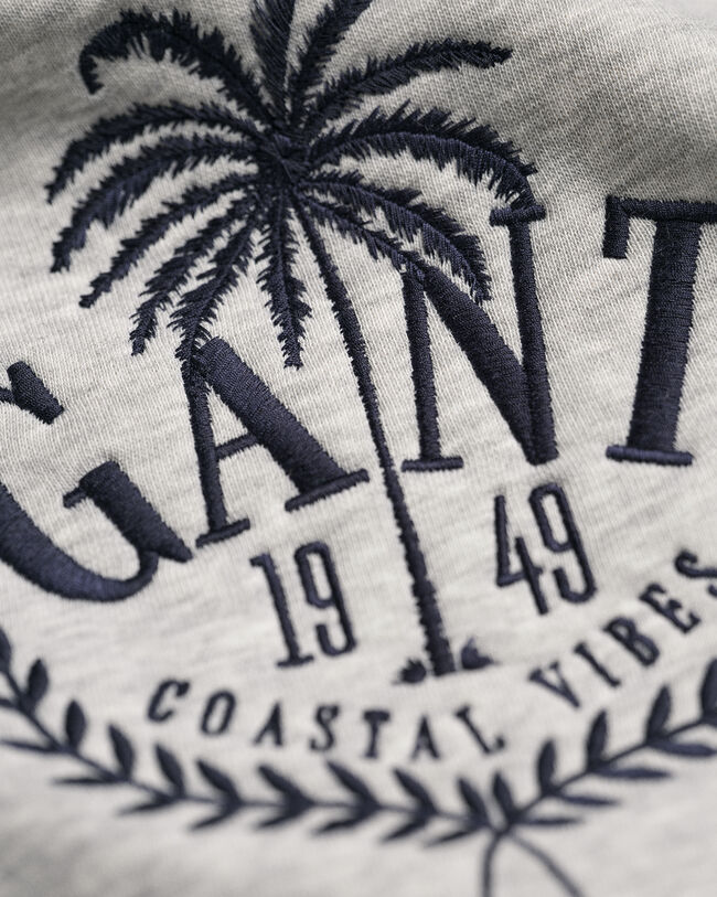 Boys GANT Embroidered Palm Hoodie