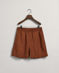 Linen Viscose Pull-On Shorts