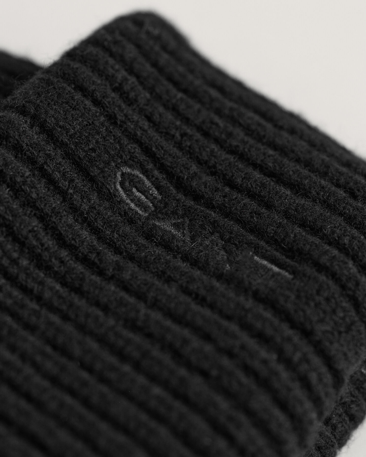 Ribbed Wool Beanie