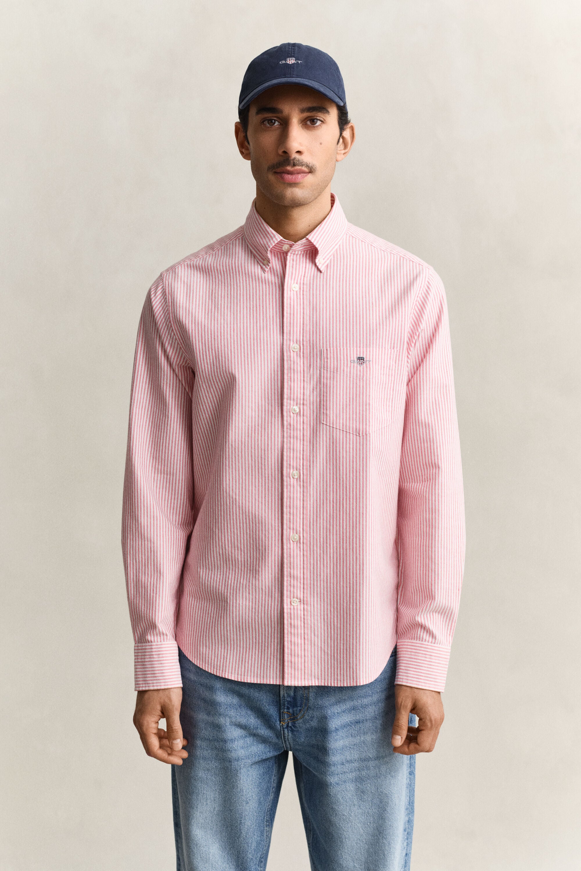 Banker Stripe Classic Oxford Shirt