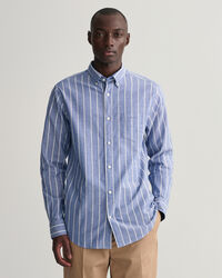 Regular Fit Striped Oxford Shirt