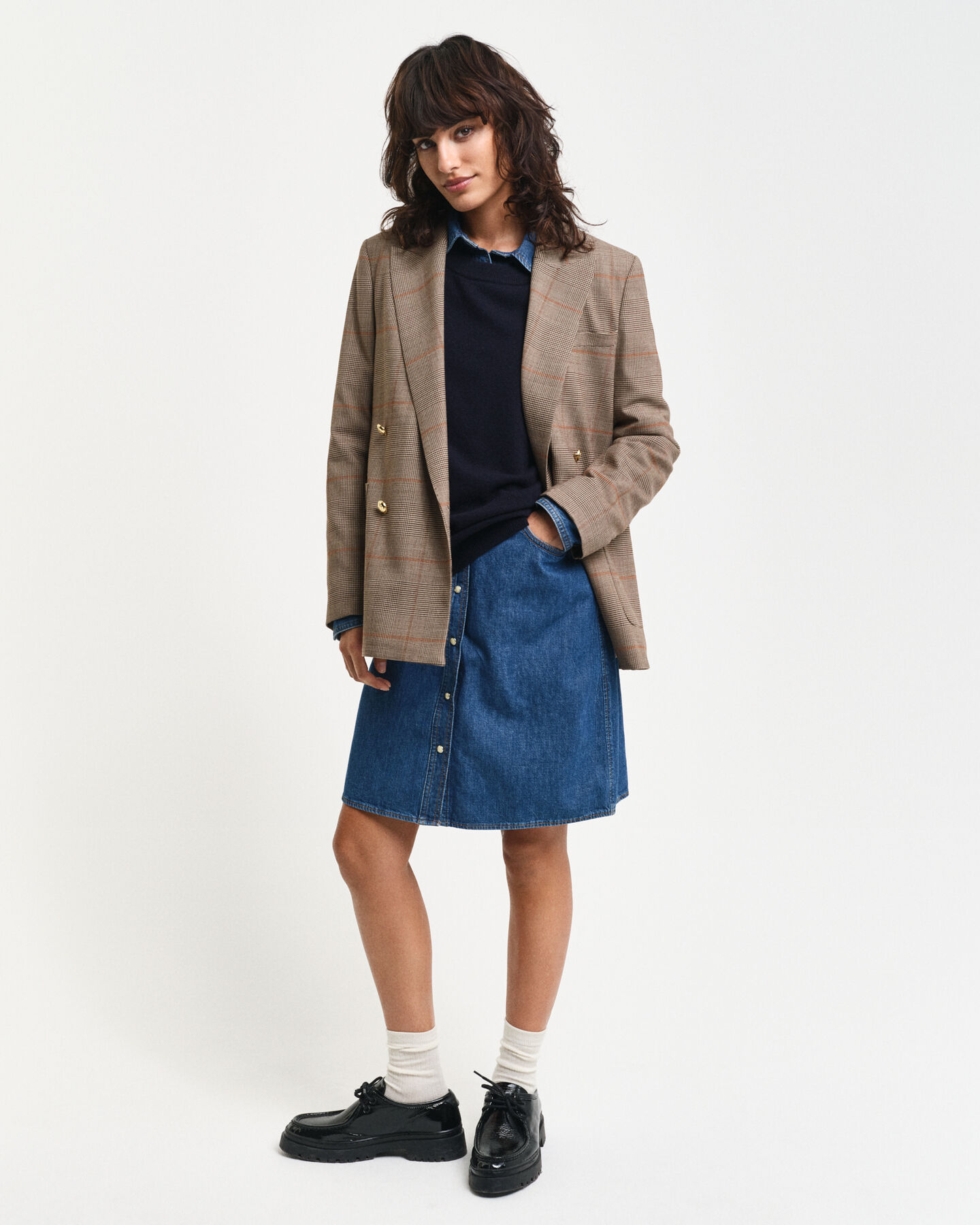 Super Fine Lambswool Crew Neck Sweater