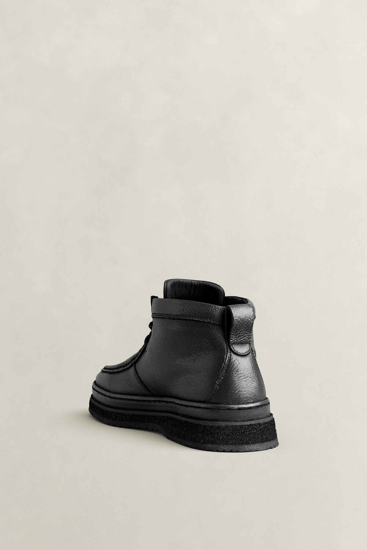 Blistown Leather Boots — BLACK