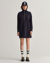 Half-Zip Sweat Dress