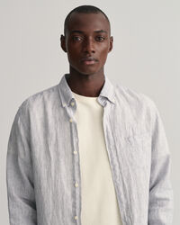 Regular Fit Striped Linen Shirt