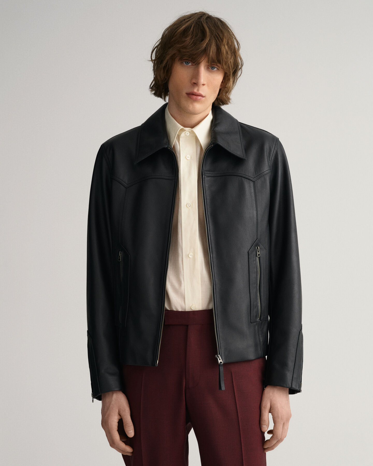 Short Leather Jacket