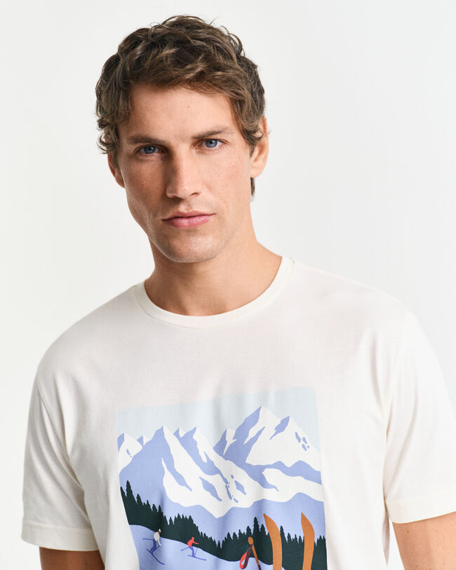GANT Winter Sports Graphic T-Shirt