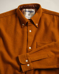 GANT x Wrangler Relaxed Fit Wool Shirt