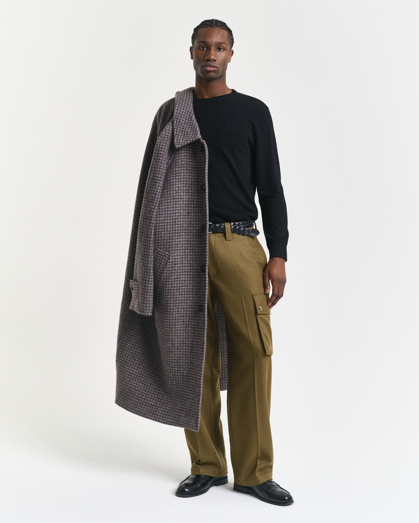 Merino Wool Crew Neck Sweater