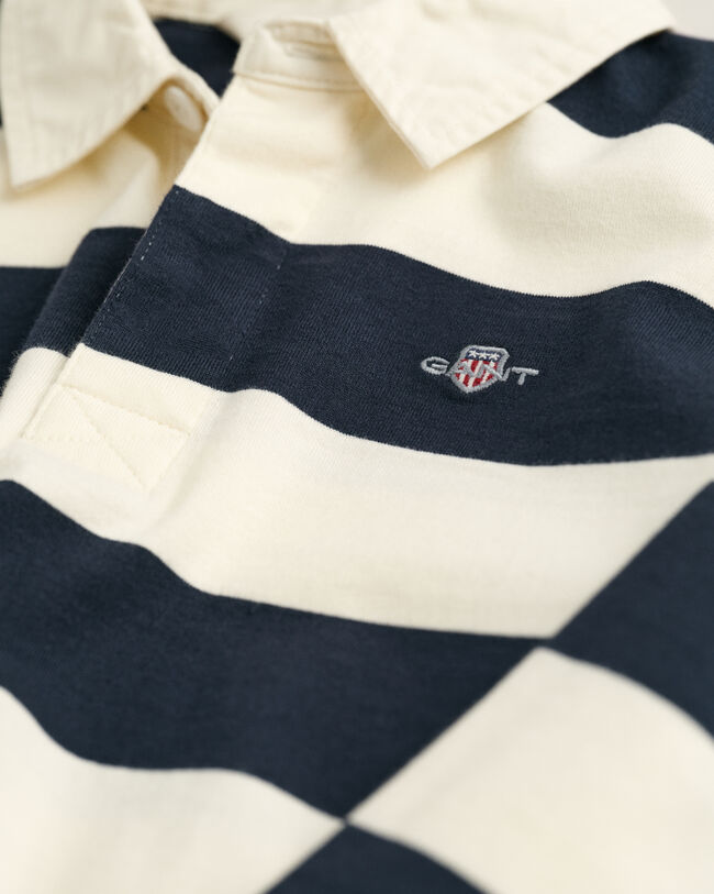 Kids Shield Striped Rugger
