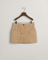 Teen Girls Mini Chino Skirt