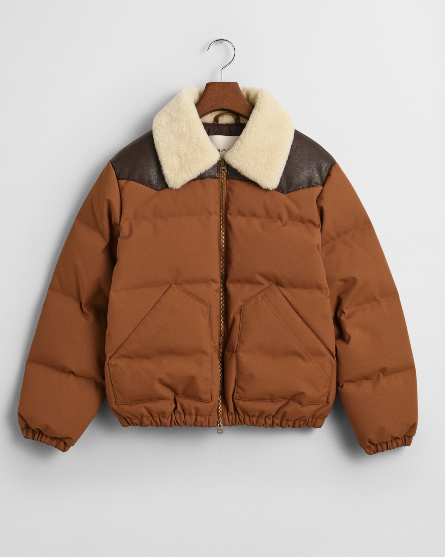 Faux Fur Collar Padded Jacket