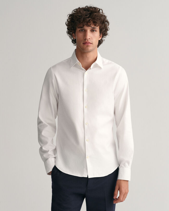 Slim Fit Formal Twill Shirt