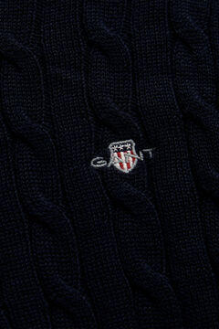 Teen Boys Shield Sweater — EVENING BLUE 1