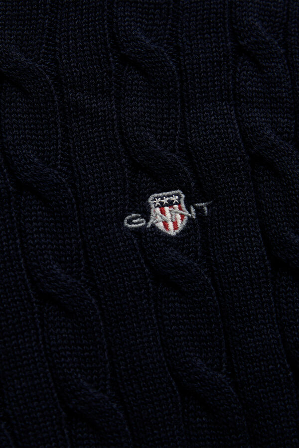 Teen Boys Shield Sweater — EVENING BLUE