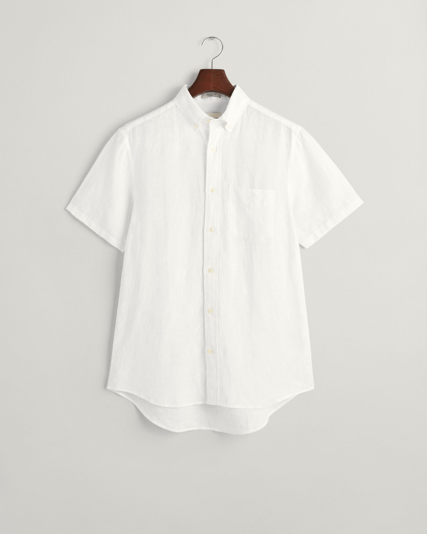 Regular Fit Linen Short Sleeve Shirt
