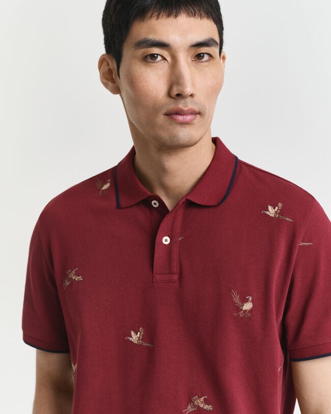 Embroidered Polo Shirt