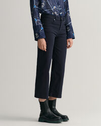 Cropped Wide Color Jeans