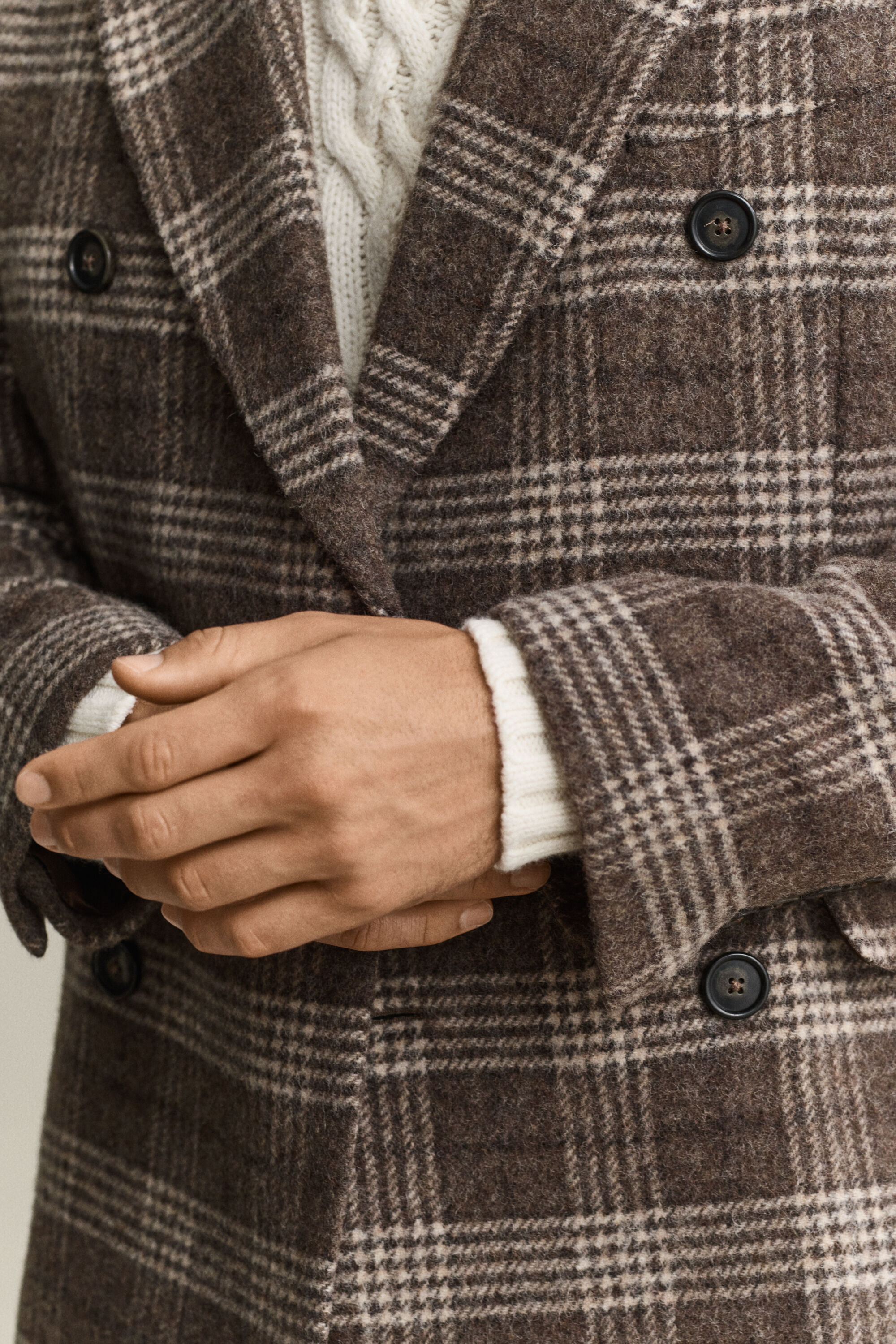 Double Breasted Wool Coat