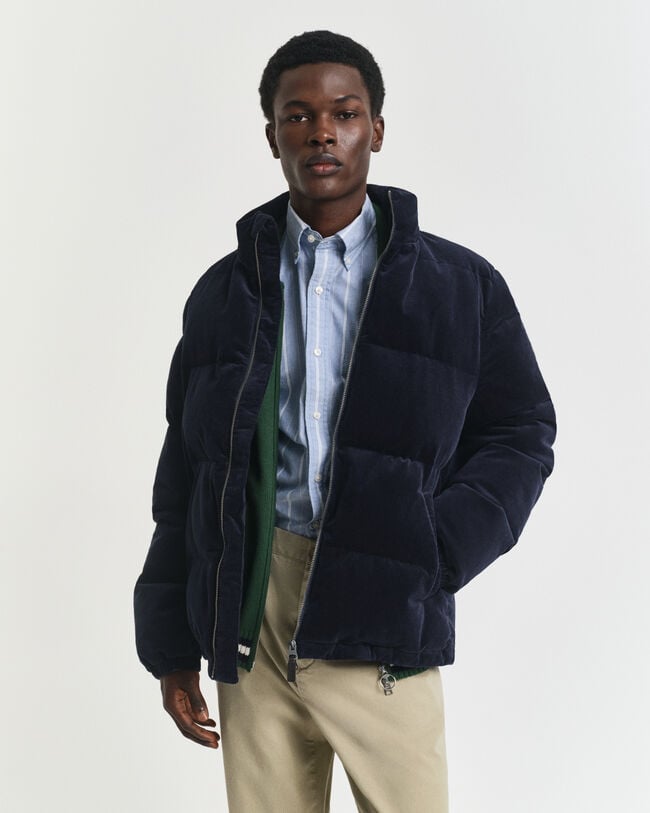 Corduroy Puffer Jacket