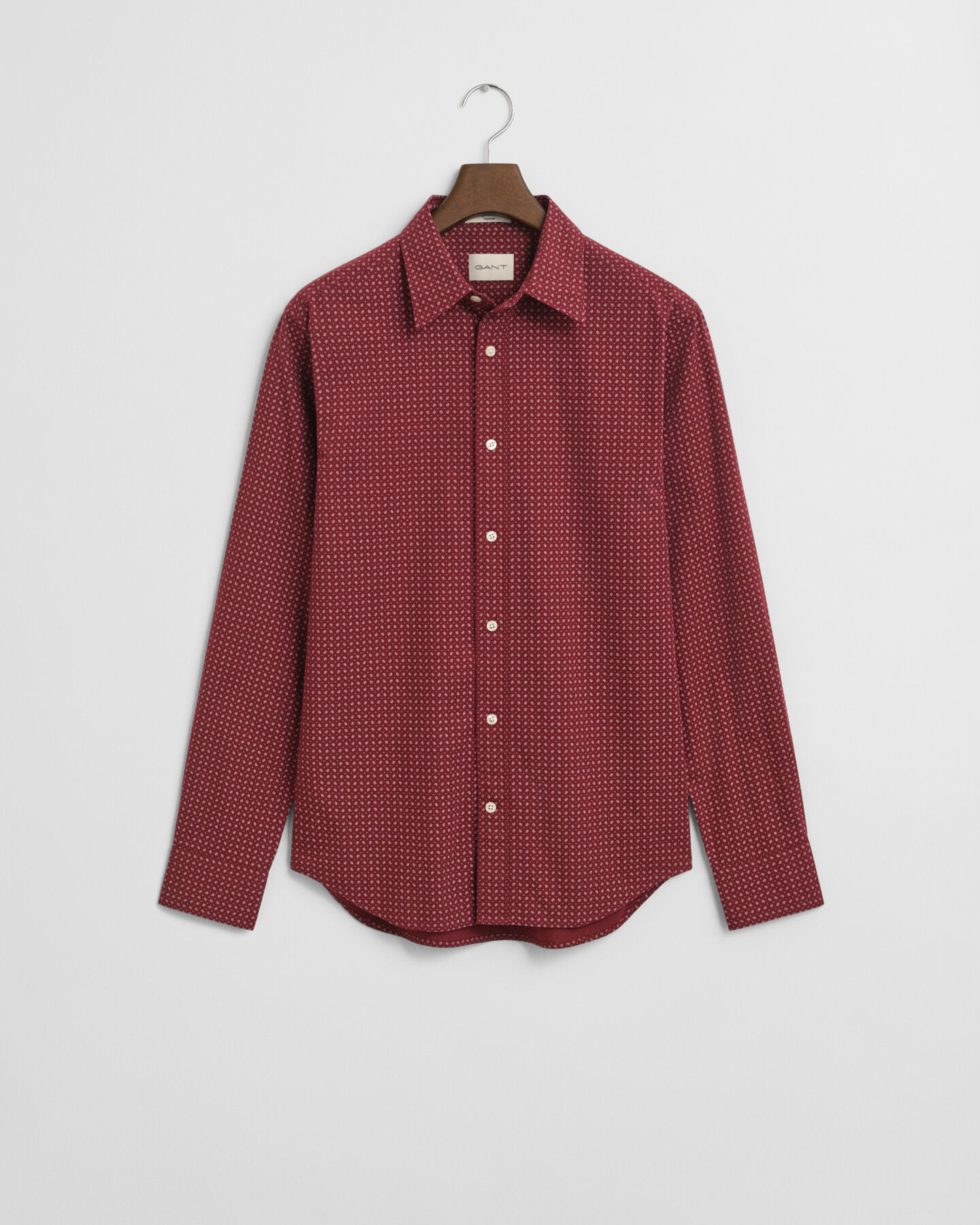 Regular Fit Micro Print Shirt