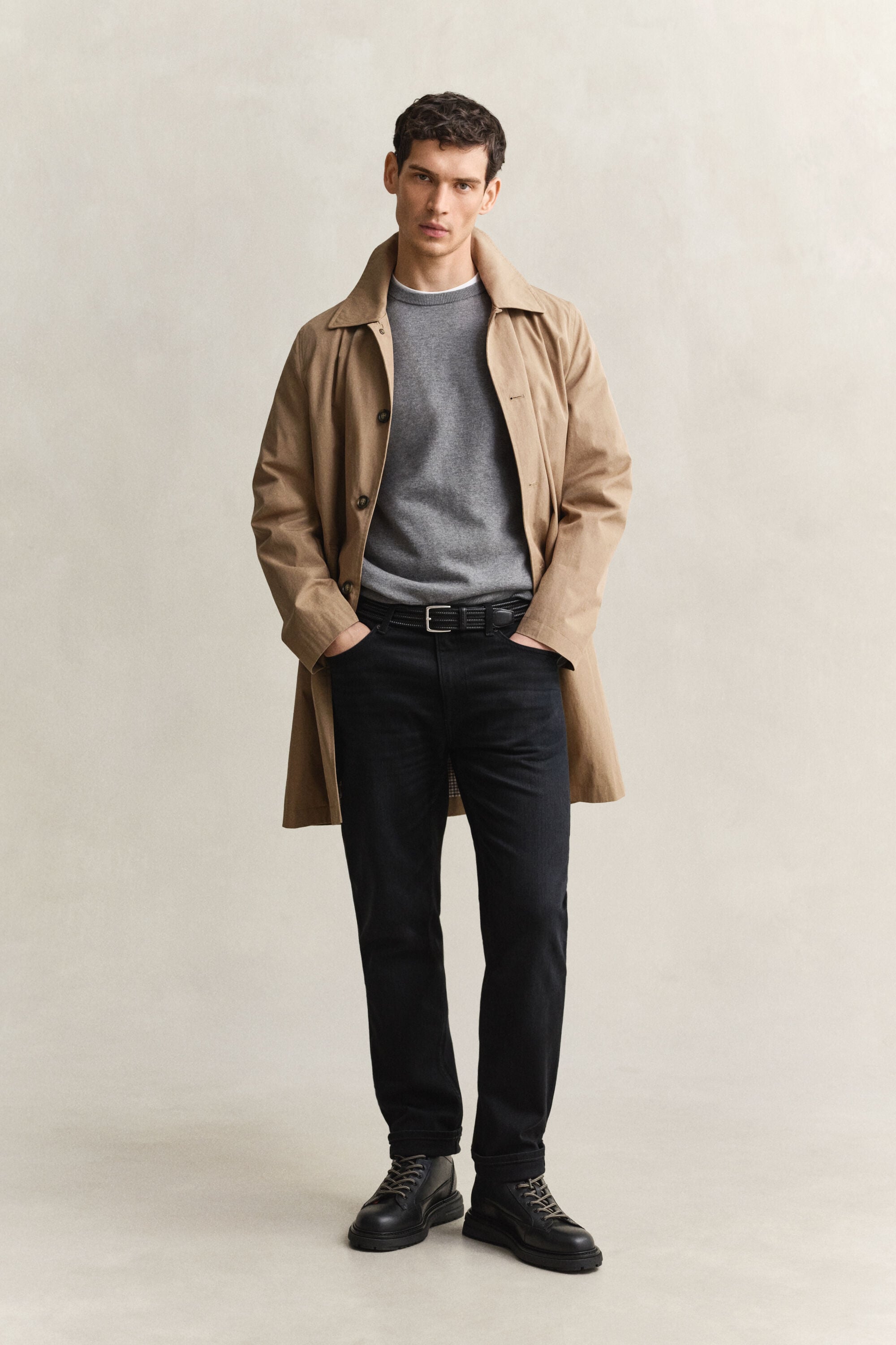 Classic Cotton Crew Neck Sweater