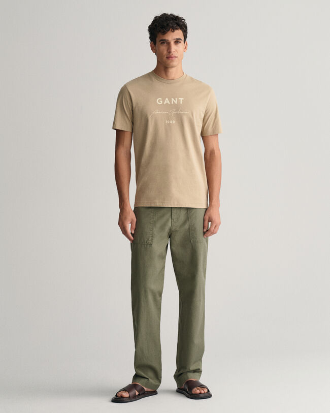 GANT Script Graphic Printed T-Shirt
